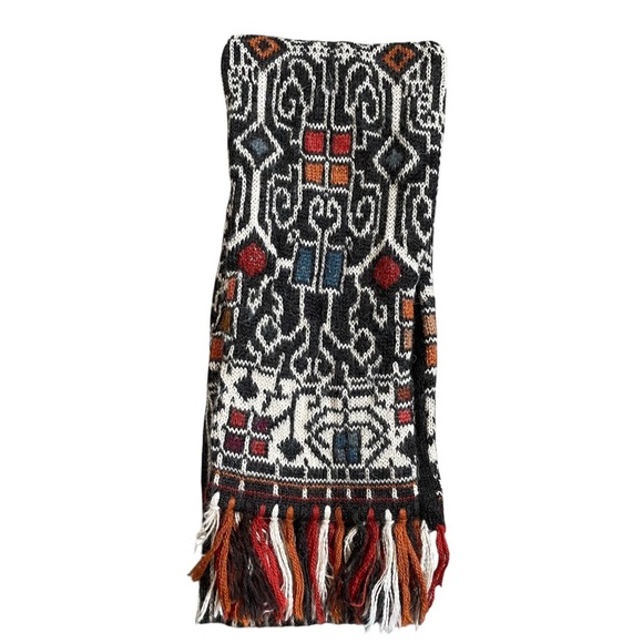 INTIWARA 100% Alpaca Scarf Hand Made In Bolivia - Picture 2 of 8